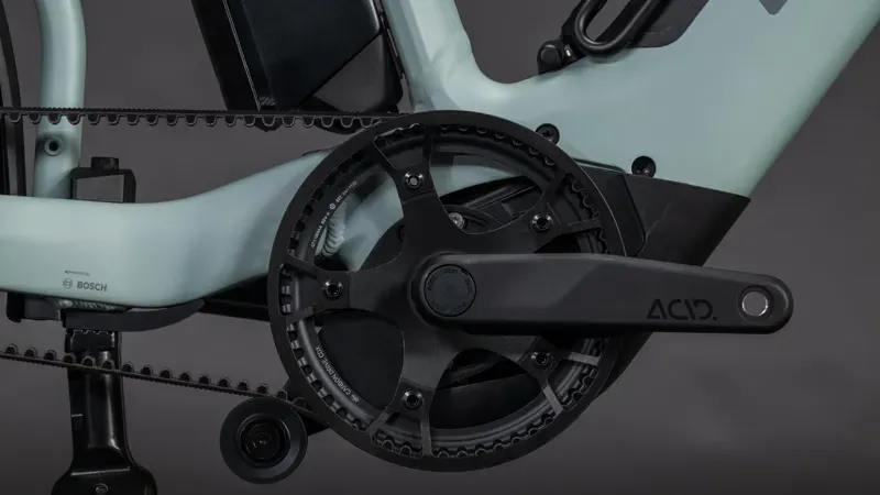 Cube Longtail Hybrid Comfort 800 eCargo Bike in Mineral Grey/Reflex-4