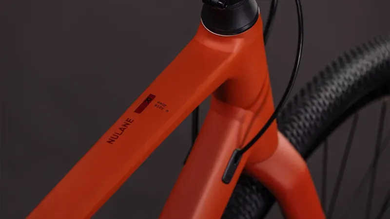 Cube Nulane Race Gravel Bike in Amber/Black-2