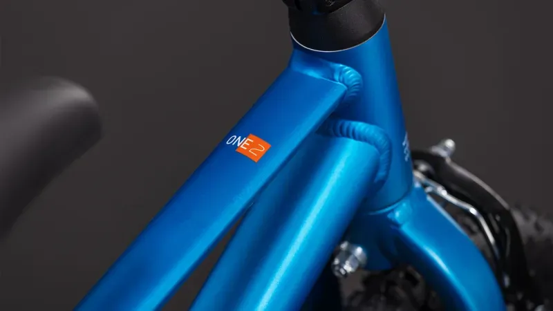 Cube Numove 120 Rt Kids Bike in Topas Blue/Nebula-2