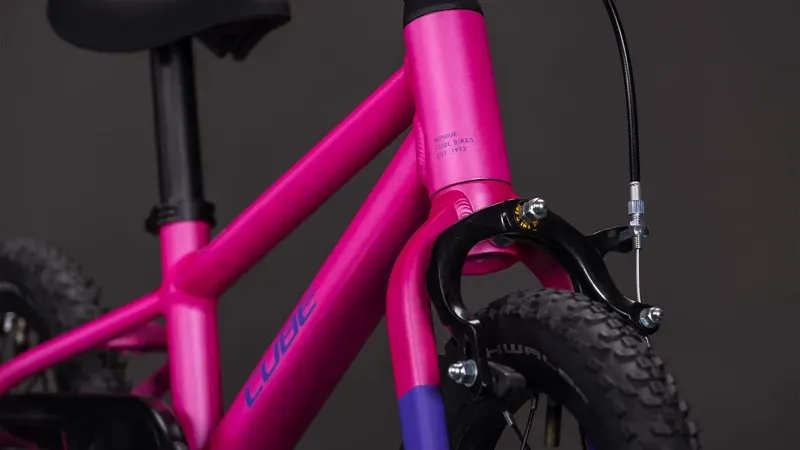 Cube Numove 120 Rt Kids Bike in Fuchsia/Plum-6