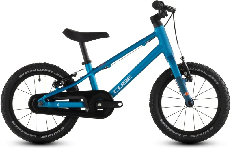 Cube Numove 140 Kids Bike in Topaz Blue/Nebula