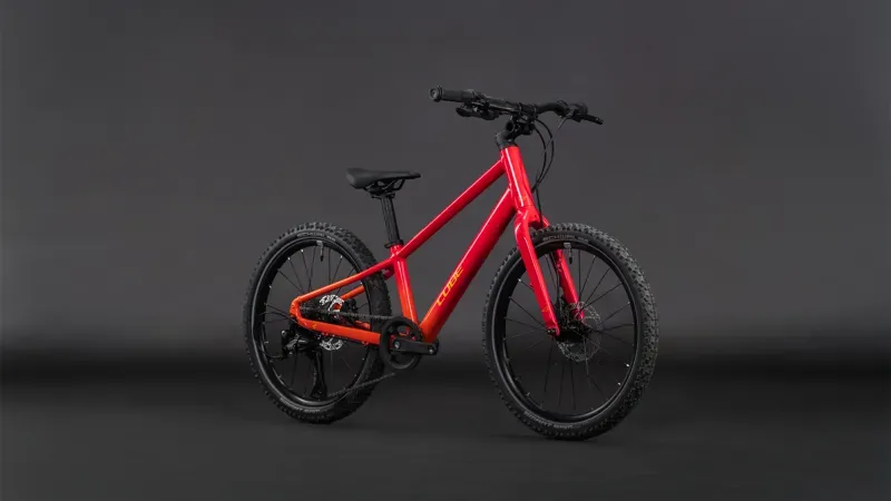 Cube Numove 200 Disc Kids Bike in Red Rose/Peach-1