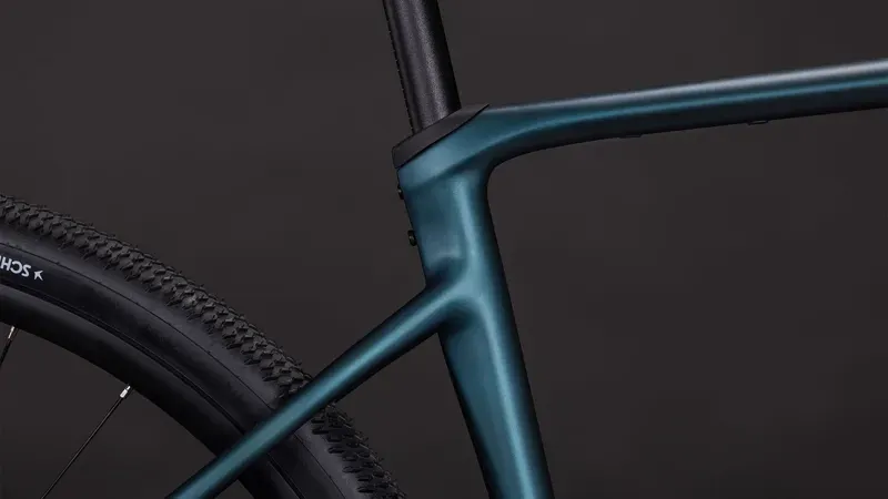 Cube Nuroad Race Gravel Bike in Royal Green/Black-2
