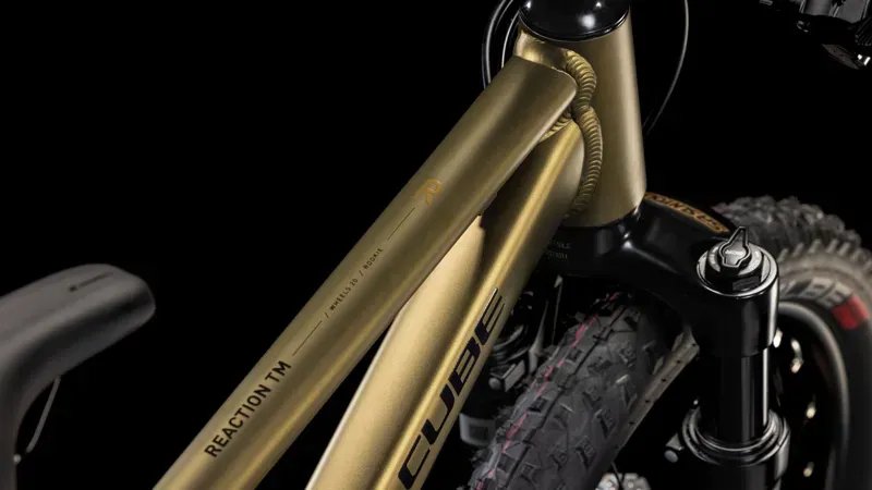 Cube Reaction 200 TM Kids Bike in Golden Time/Black-2