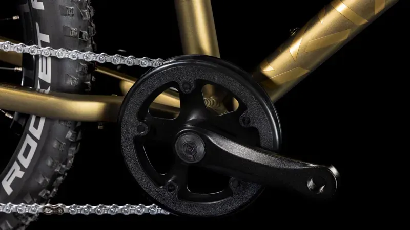 Cube Reaction 200 TM Kids Bike in Golden Time/Black-4