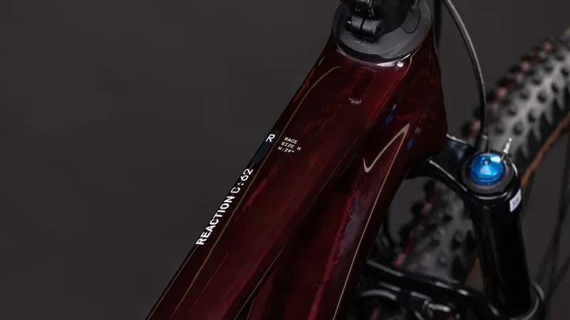 Cube Reaction C:62 Race Mountain Bike in Liquid Red/White-2