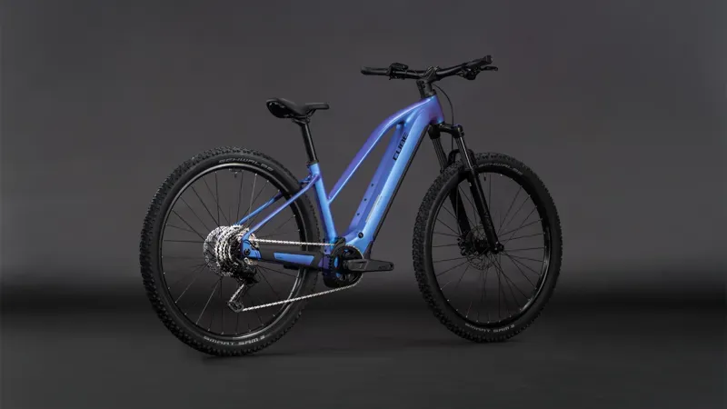 Cube Reaction Hybrid One 800 E-MTB in Blue Iris/Reflect-1