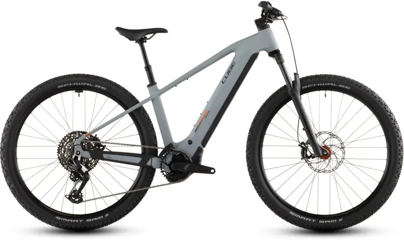 Cube Reaction Hybrid Race 800 E-MTB in Vulcan/Orange