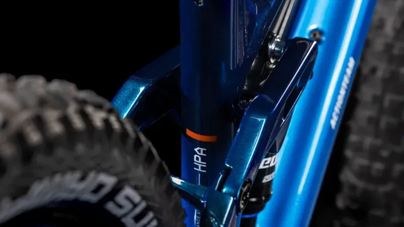 Cube Stereo 240 One Kids Mountain Bike In Actionteam-3