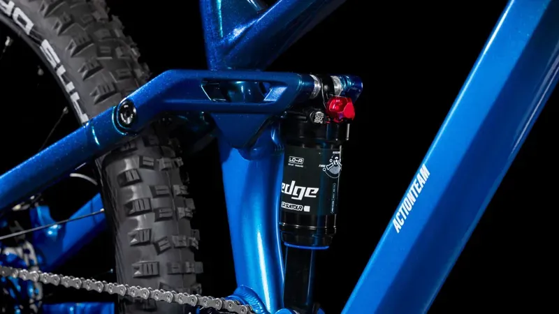 Cube Stereo 240 One Kids Mountain Bike In Actionteam-4