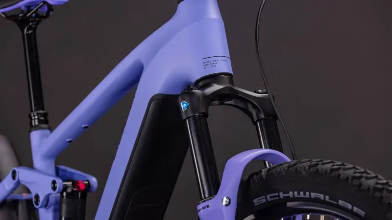 Cube Stereo Hybrid One22 Pro 800 E-Hybrid in Lucidlilac/Lime-5