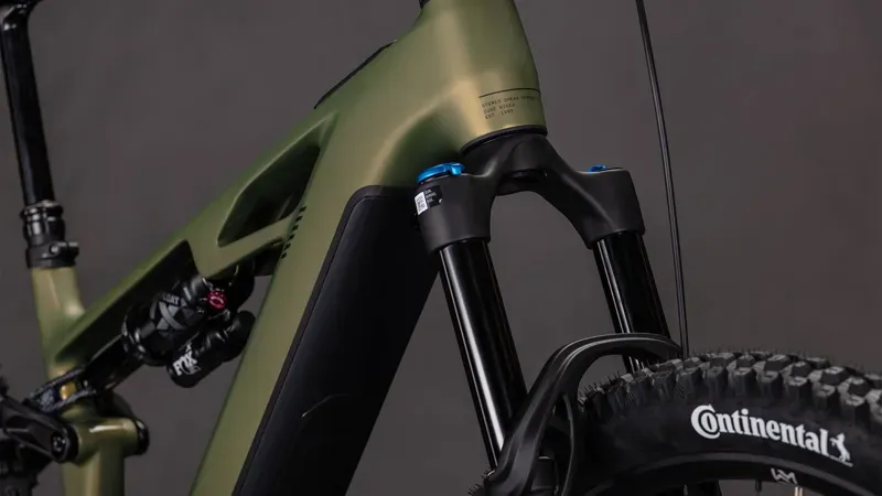 Cube Stereo Hybrid One44 HPC TM 800 E-MTB in Reed Green/Matrix-4