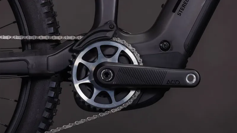 Cube Stereo Hybrid One77 HPC AT 800 E-MTB In Carbon/Gold-4