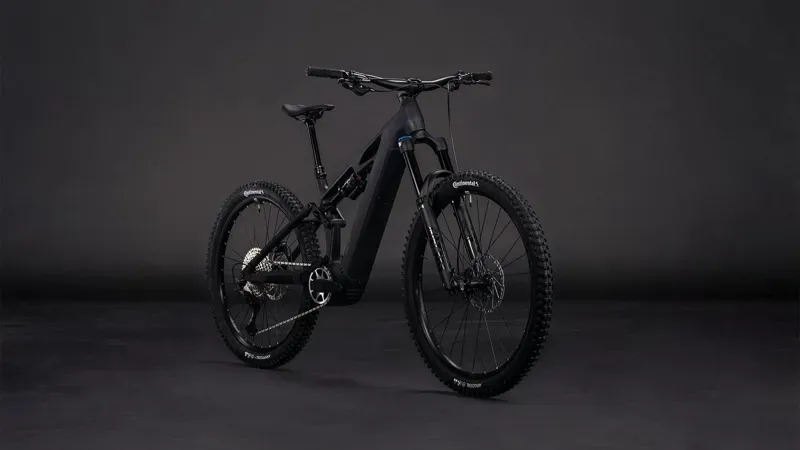 Cube Stereo Hybrid One77 HPC SLX 800 E-MTB in Blackline-1