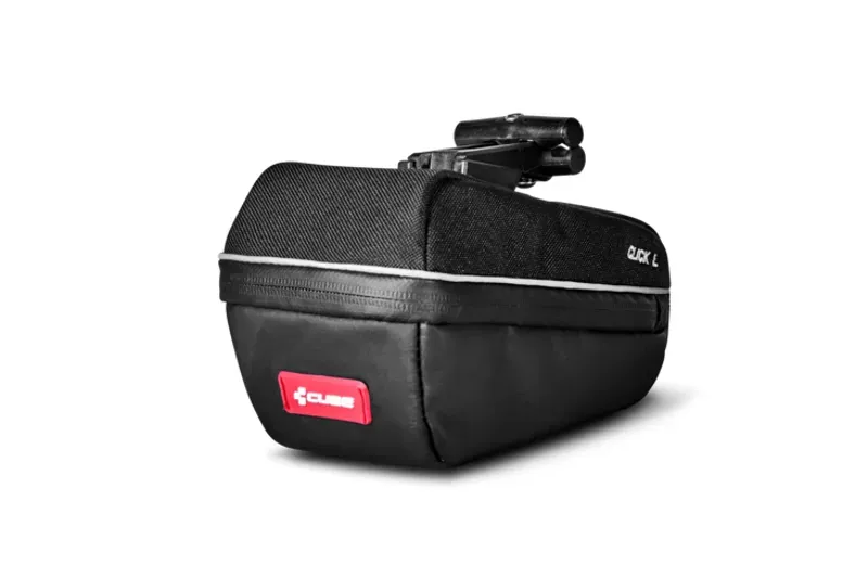 Cube Click Large Saddle Bag in Black