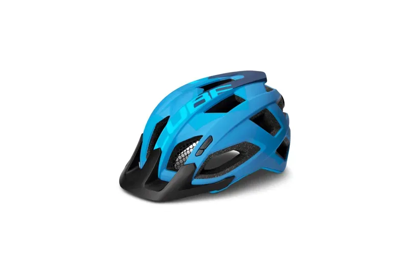 Cube Pathos Mountain Bike Helmet in Blue