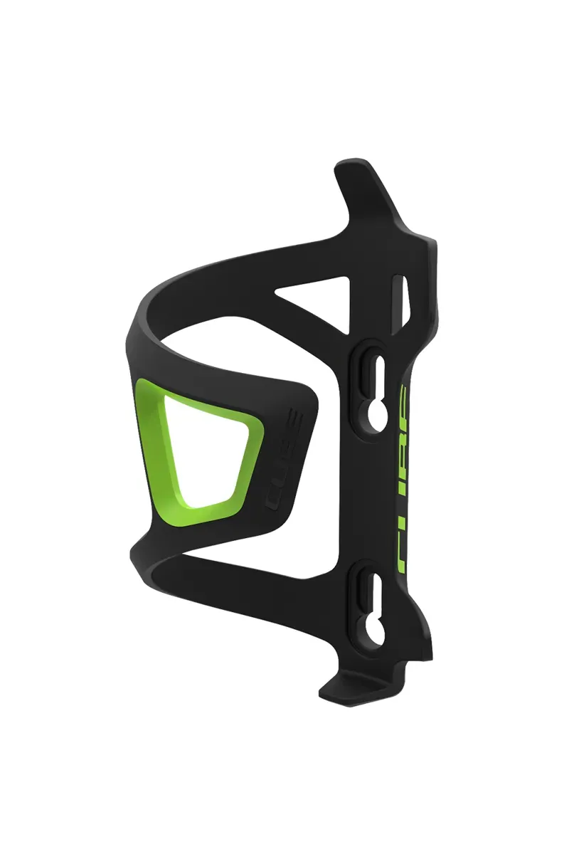 Cube HPP Right Hand Bottle Cage in Green