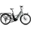 Cube Longtail Sport Hybrid 725 Cargo eBike in Swamp Grey/Reflex Rear Loader
