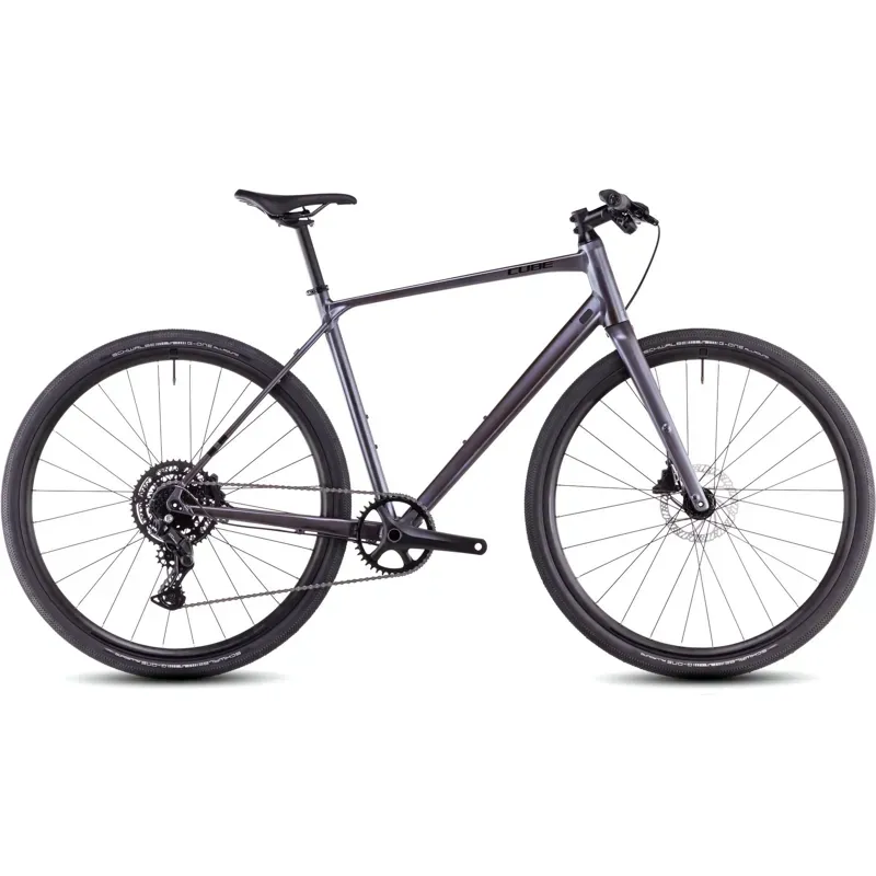 Cube Nulane One Gravel Bike in Mineral Grey/Black