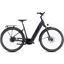 Cube Supreme Hybrid Deluxe Pro Easy Entry Electric Bike in Night/Black