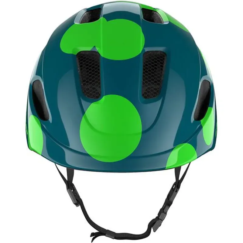 HELM NutZ 2.0 Green Dots UNI Green/ Blue uni-youth-2
