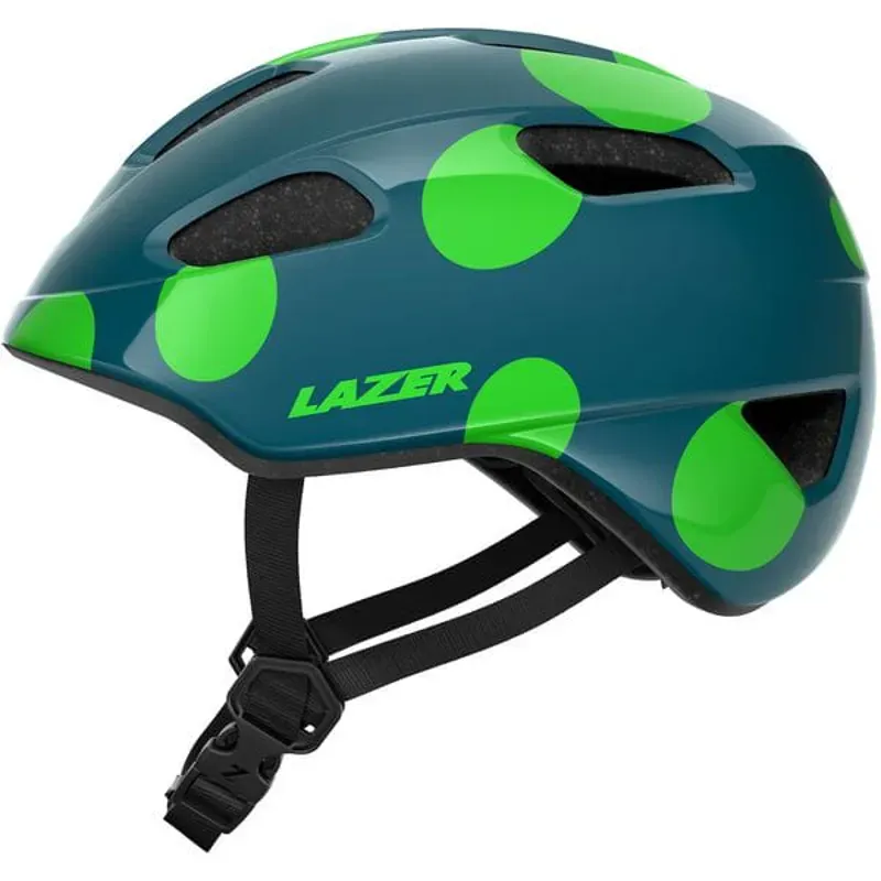 HELM NutZ 2.0 Green Dots UNI Green/ Blue uni-youth-3