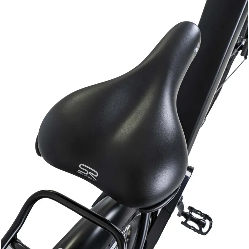 Dawes Spire 1.0 Low Step Electric Hybrid Bike in Black-7