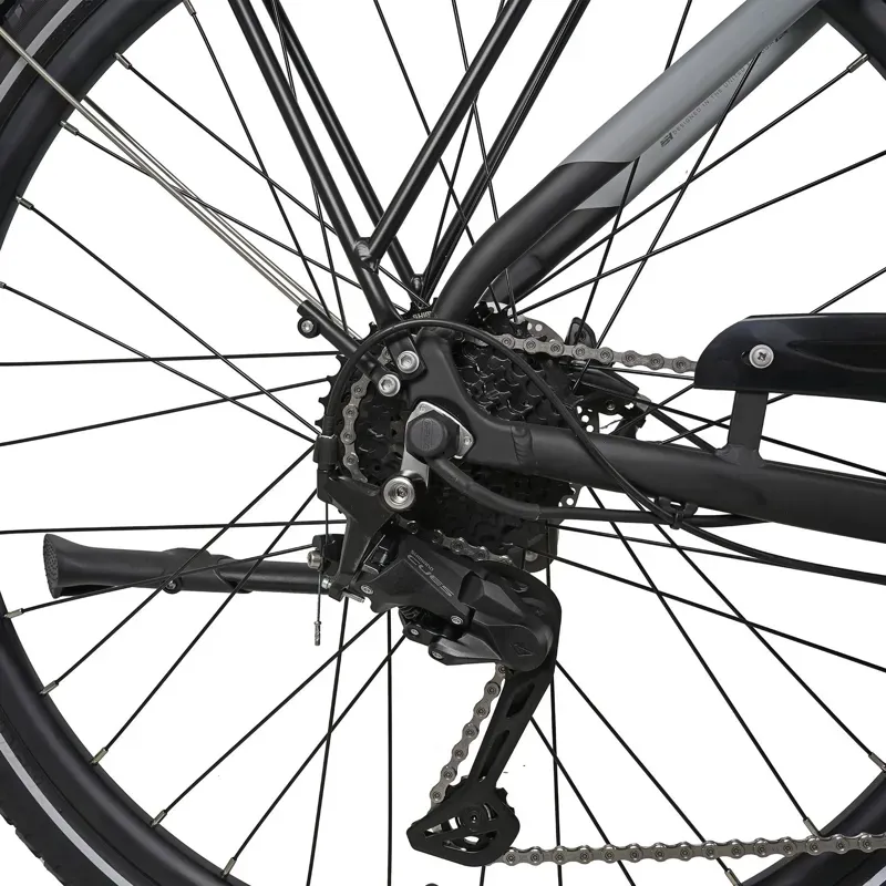 Dawes Spire 2.0 Cues Crossbar Electric Hybrid Bike in Light Grey/Black-8