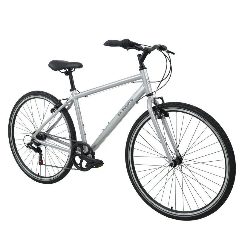 Dawes Venture 1.0 Hybrid Bike in Silver-1