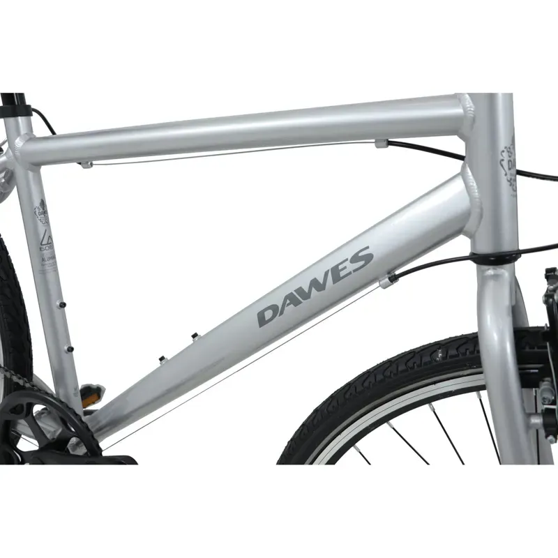 Dawes Venture 1.0 Hybrid Bike in Silver-7