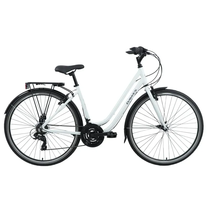 Dawes Venture 2.0 EQ Low Step Hybrid Bike in White