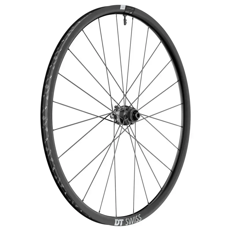 DT Swiss GR 1600 Spline DB Dynamo Front Wheel 700c 12x100 in Black