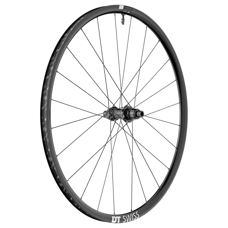 DT Swiss ER 1600 Spline 23mm RD 12x142c 700c XDR Disc Front Wheel in Black