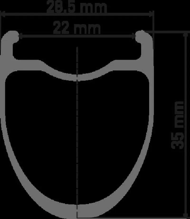 WHEL DT ERC11 35mm C DB RR Shim Black 700c-3