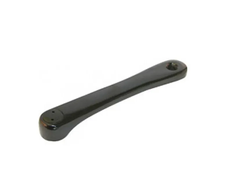 ETC BLACK CRANK ARM LEFT 175MM ALLOY BLACK
