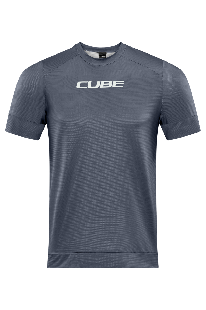 Cube ATX Round Neck Short Sleeve Jersey in Dark Grey