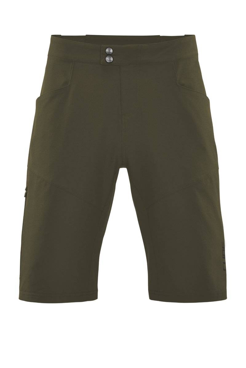 Cube ATX Baggy Shorts CMPT in Dark Olive