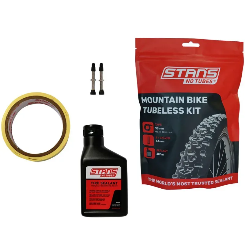 Stans NoTubes - TUBELESS KIT MTN 25 TAPE 44 VALVE White 25mm