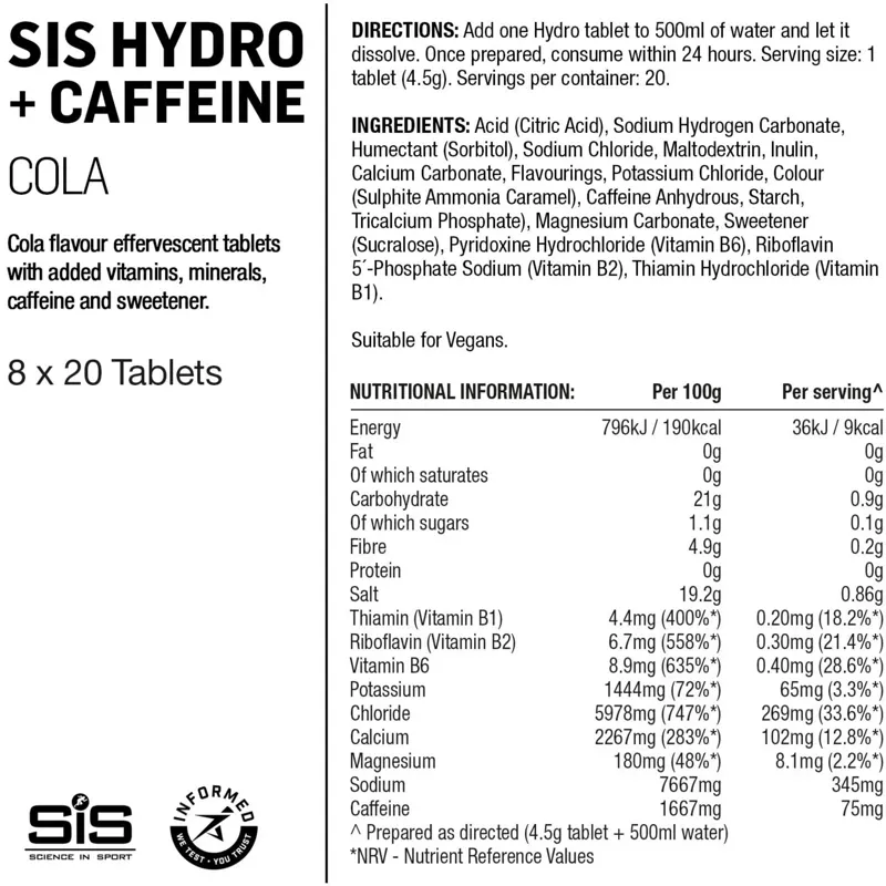 NUTRI SIS GO Hyd 20 Tube Cola 20 tablets-1