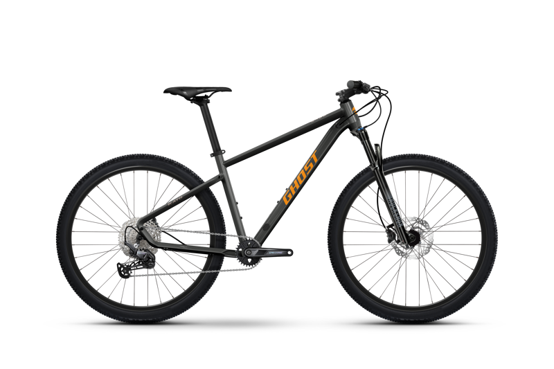 Ghost KATO Pro MTB in Blazing Black/Dazzling Mango - Glossy