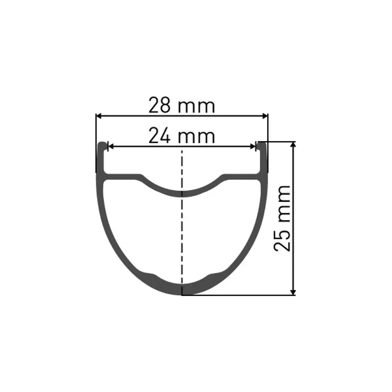 Whel Dt gr16 C Db 700 Rr Ms Black 700c-1