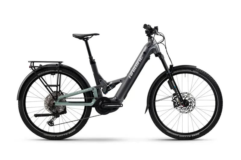 Haibike Adventr 11 Low eTrekking Bike in Galvanize Grey/Acacia Haze