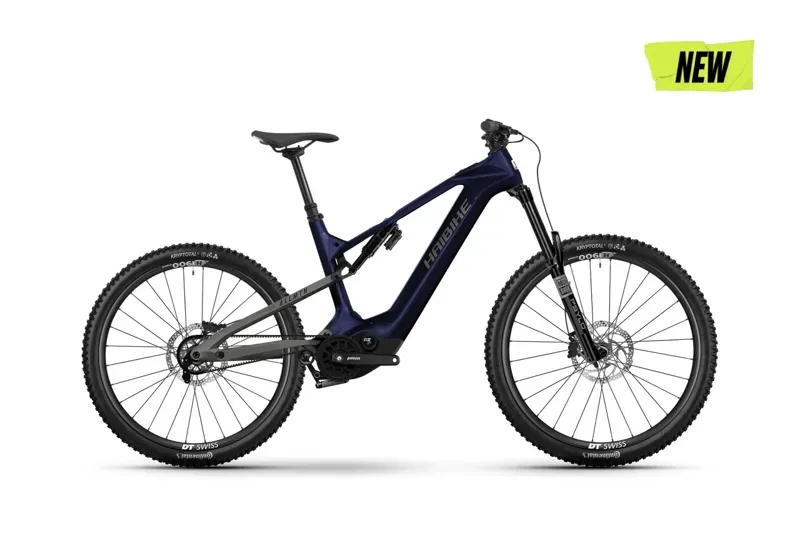 Haibike AllMTN CF 10 TRN/IQ E-DH Mountain Bike in Dark Navy