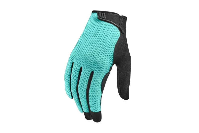 Liv Aura Gel Long Finger Gloves in Aruba Blue