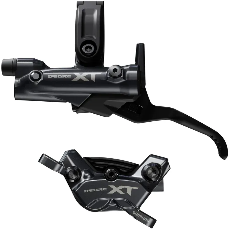 D/BRAKE XT M8220 4pot KIT PM RR Black rear left