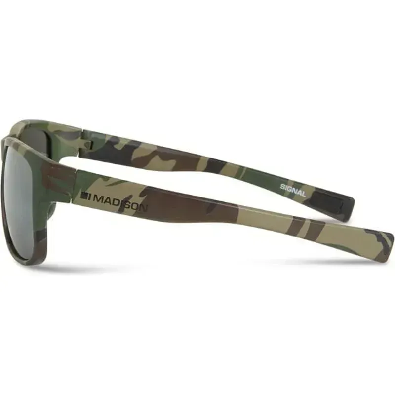 Madison Eyewear Signal Polarised Sunglasses 3 Pack in Green Camouflage-2