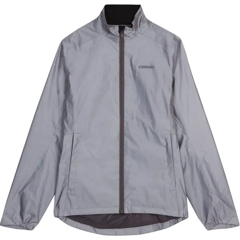 Madison Women's Stellar Shine Reflect SR Jacket in Silver