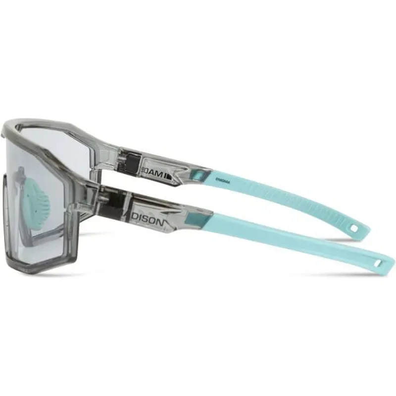 Madison Eyewear Enigma Crystal Photochromic Sunglasses in Gloss Smoke-3