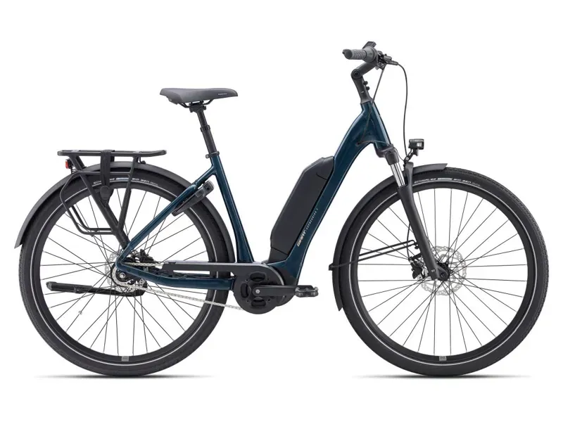 Giant Expression E+ 1 E-Road Bike In Gloss Cosmos Navy