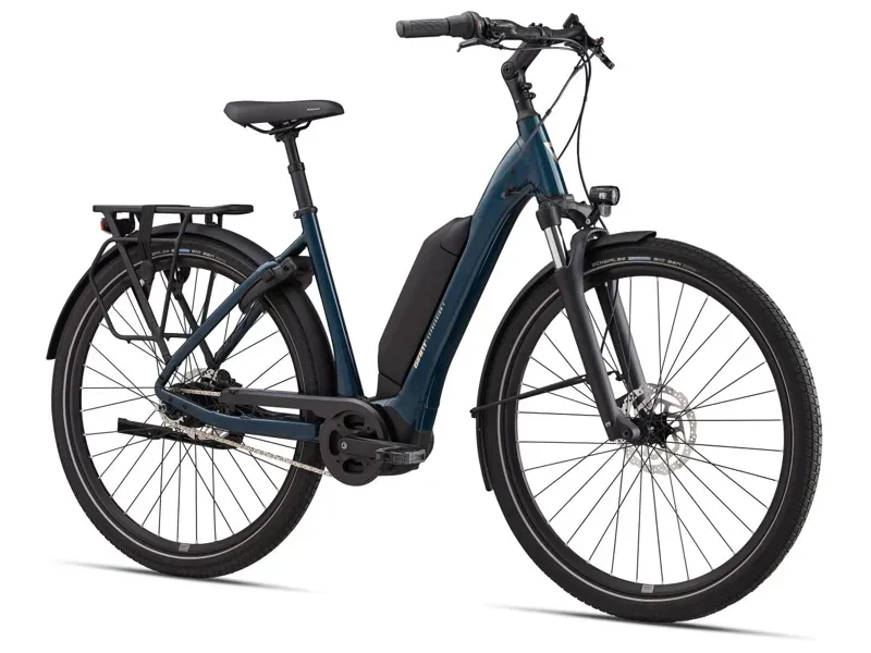 Giant Expression E+ 1 E-Road Bike In Gloss Cosmos Navy-1